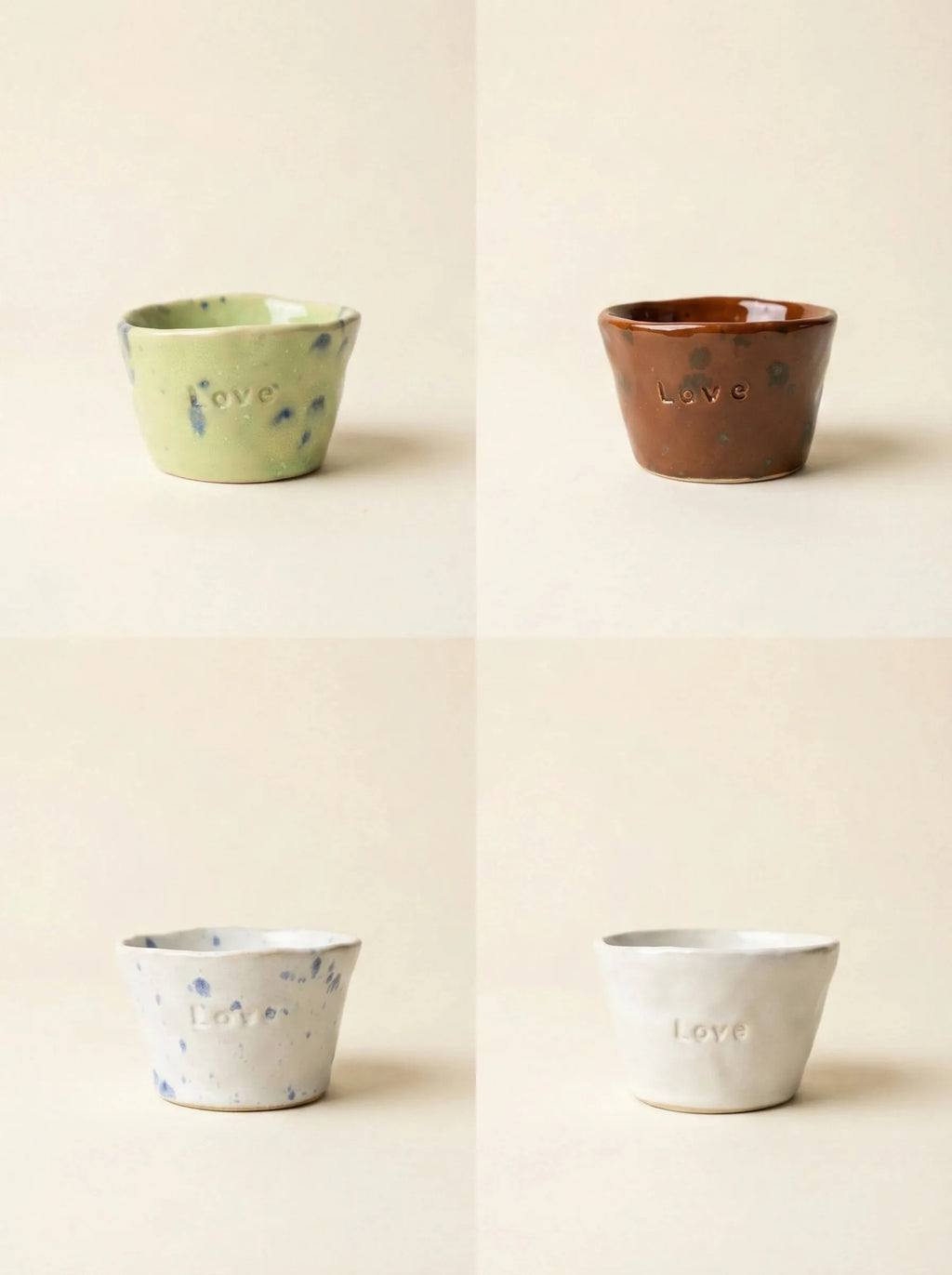 Kubek do Espresso Love Brown 100 ml | SA