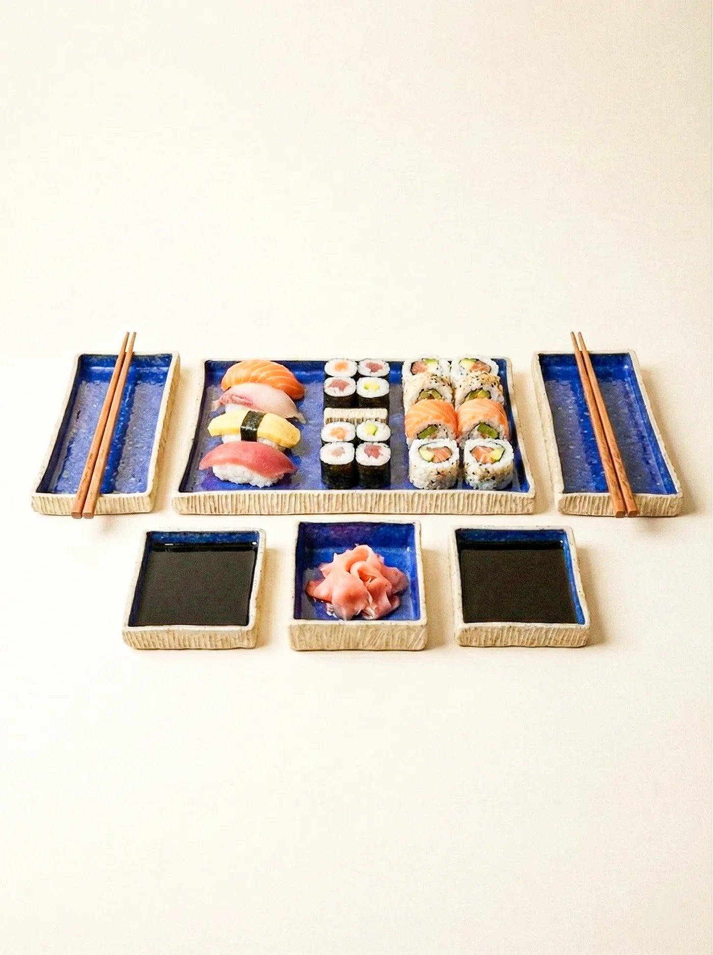 Zestaw do Sushi dla Dwóch Osób Kobalt | HD